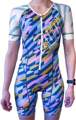 Produktbild von Zoot Ltd Aero Kurzarm-trisuit Mehrfarbig S Frau Mehrfarbig S