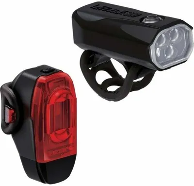 Obrázok produktu pre Lezyne KTV Drive Pro 300+/KTV Drive+ Pair Black/Black Front 300 lm / Rear 40 lm Cyklistické svetlo