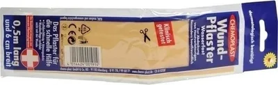 Obrázok produktu pre WUNDmed® 02-003 WUNDmed® Pflaster Wasserfest 02-003 beige 6,0 cm x 0,5 m, 1 St.