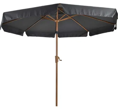 Produktbild von Lesli Living - Sonnenschirm zum Aufklappen Libra - Grau - Ø300cm