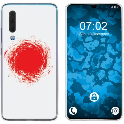 Produktbild von PhoneNatic Case kompatibel mit Huawei P30 Silikon-Hülle WM Japan M7