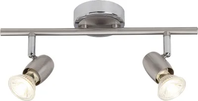 Produktbild von Wesley LED Spotrohr 2flg eisen/chrom