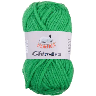 Produktbild von 50g Filzwolle CHIMERA, Wolle zum Strickfilzen, Farbauswahl, Farbe:grasgrün