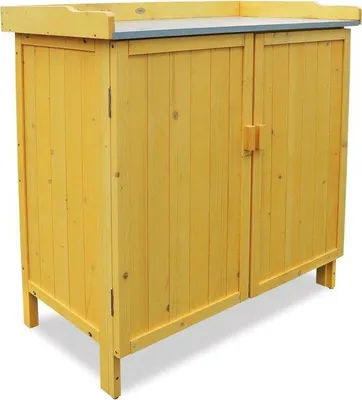 Produktbild von Famanu Pflanztisch mit Unterkast - 98 x 48 x 95 cm