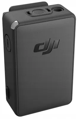 Produktbild von DJI Wireless Microphone Transmitter, Kontakt-Mikrofon, 50 - 20000 Hz, Kabellos, 3,5 mm (1/8"), Schwarz, Akku