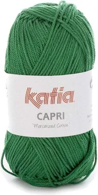 Produktbild von Katia Capri 82151 Dark Green Strickgarn