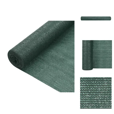 Produktbild von vidaXL Zaunblende Grün 2x25 m HDPE 75 g/m² -  Sonnenschirme & Sonnenschutze