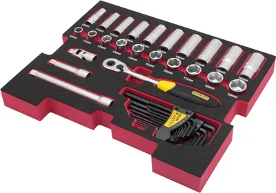Produktbild von Stanley FatMax TSTAK Einlage 48-tlg 3/8 Set