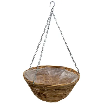 Produktbild von Weide Blumentopf zum hängen Ø 35 cm - inkl. Kette - Hängeampel
