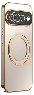 Immagine prodotto di Custodia per smartphone con magnete MagSafe, anello girevole a 360 gradi, protezione per fotocamera, compatibile con Google Pixel 11, realizzata in plastica