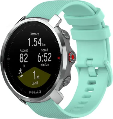 Produktbild von Strap-it® Polar Grit X Silikonarmband (Aqua)
