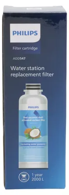 Zdjęcie produktu dla Philips ADD547/10 Ersatzfilterkartusche zu ADD6912BK/10 Post-Kokosnussschalen