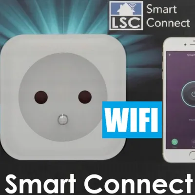 Obrázek produktu pro LSC Smart Home Connect Chytrá zásuvka Wi-Fi ovládání přes aplikaci