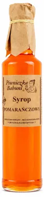 SYROP POMARAŃCZOWY 500ml PIWNICZKA BABUNI