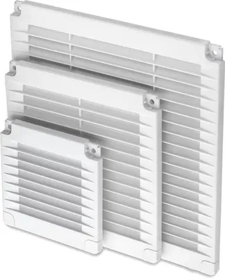 Immagine prodotto di Griglia Di Ventilazione Con Tappi 350*350Mm Bianco