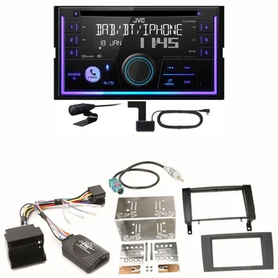 Produktbild von JVC KW-DB95BT Bluetooth Digitalradio Einbauset für Mercedes SLK R171