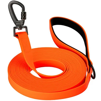 Produktbild von Trainingsleine für Hunde 5 m, PVC-Band, wasserdicht