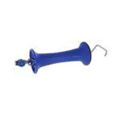 Immagine prodotto di AKO Torgriff Premium blau, Seil- & Litzenanschluss, Edelstahl Haken, Weidezaun