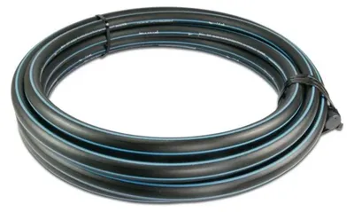 Immagine prodotto di Tubo PE 32mm per Irrigazione, Acqua Potabile e Pressione, Nero/Blu, 1m