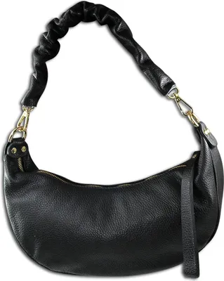 Produktbild von Toscanto Leder Tasche Umhängetasche Citytasche schwarz OTT830US