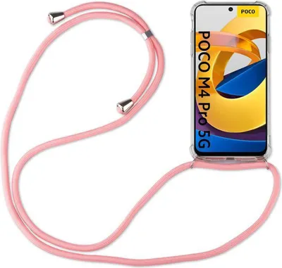 Produktbild von Handykette Xiaomi POCO M4 Pro 5G Handyhülle mit Band Hülle Handy Tasche Neu