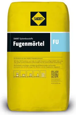 Produktbild von SAKRET Fugenmörtel FU anthrazit 25 kg