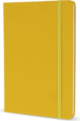 Produktbild von Notizbuch / DIN A5 / 192 S. / liniert / PolyurethanHardcover / Farbe: gelb