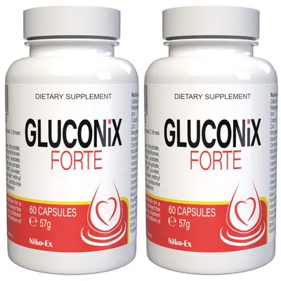 Immagine prodotto di Gluconix Forte - 120 Capsule, Confezione da 2