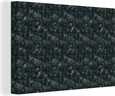 Produktbild von OneMillionCanvasses® - Leinwandbilder - 140x90 cm, Textur - Granit - Muster, Wandbilder Kunstdruck Wanddekoration - Foto auf Leinwand - Gemälde auf Holzrahmen