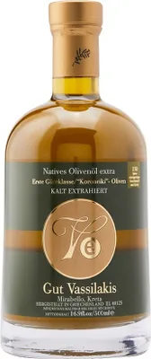 Produktbild von 6x VASSILAKIS ESTATE 08613 Early Harvest - Natives Olivenöl Extra Premium 500ml von Kreta (6 x 500ml = 3L)
