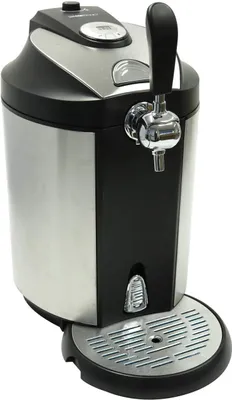 Obrázok produktu pre CLATRONIC BZ 3740 Výčapný automat na pivo 5 l LED displej Nerezové puzdro Nerezová oceľ/čierna farba