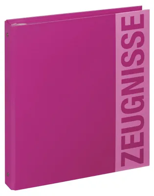 Produktbild von Pagna Zeugnisringbuch 20 Hüllen dunkelrosa