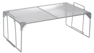 Image de Étagère universelle Zeller, métal, 43x25x15 cm, argenté