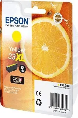 Image de Epson 33XL - 8.9 ml - XL - jaune - original - sous blister