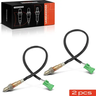 Produktbild von Frankberg 2x Lambdasonde Diagnosesonde Nach Katalysator für Citroën C2 C3 C4 Peugeot 206 207 307 Opel