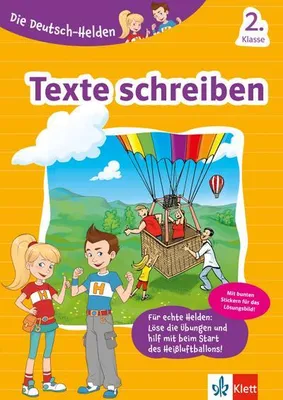 Immagine prodotto di Klett Die Deutsch-Helden Texte schreiben 2. Klasse