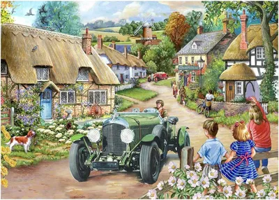Image de House of Puzzles Puzzle Vintage Run 500 XL pièces adultes