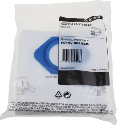 Immagine prodotto di Nilfisk - Pile Staubsaugerbeutel - Gm80 / Gm90 - 107418525