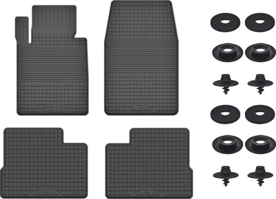 Produktbild von Gummimatten Mit Stoppern Für: Mini Countryman R60 (2010-2017) Schwarz Set