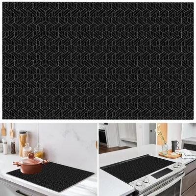 Induktionsschutzmatte aus Silikon, 52x78 cm, hitzebeständig bis 240 °C