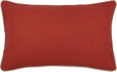 Immagine prodotto di STOF | Cuscini per divani - Cuscini decorativi - DUO - 30x50 cm - Mattone - Beige chiaro - Laminazione elegante - Materiali di alta qualità