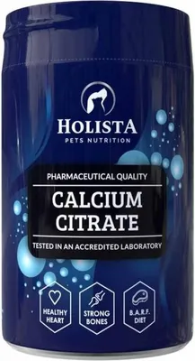 Zdjęcie produktu dla HOLISTA – Cytrynian wapnia – 200 g