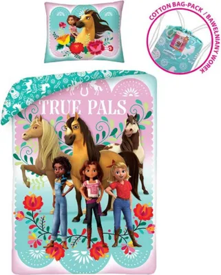 Produktbild von Spirit Bettbezug True Pals - 140 x 200 cm - Baumwolle - 70 x 90 cm