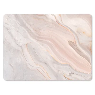Produktbild von MuchoWow® Mauspad Mousepad Marmor - Muster - Pastell - Abstrakt - Marmoroptik - Luxe 23x19 cm - Mousepads - Maus Mat - Pad - Mausunterlage - Schreibtischunterlage - Mauspad