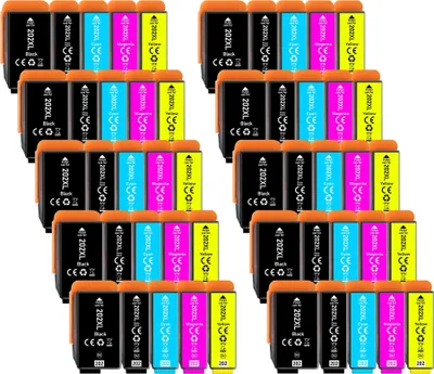 Produktbild von 50er Pack Druckerpatronen 202 202XL kompatibel mit Epson XP-6100