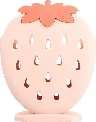 Produktbild von Hängendes Abtropfgestell rosa, wiederverwendbar, mit Besteckhalter