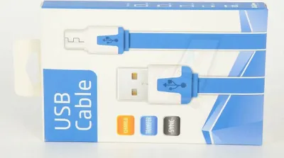 Zdjęcie produktu dla Kabel Micro USB Imitate – niebieski