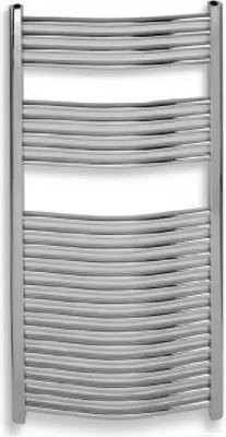 Image de Radiateur de salle de bains Novaservis arrondi 180x60 cm chrome