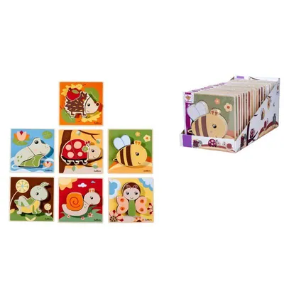 Produktbild von Eichhorn Einlegepuzzle 7.sort.