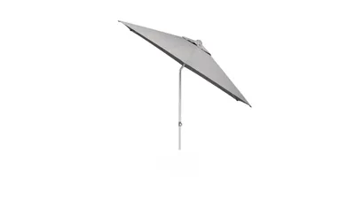 Produktbild von Kettler Sonnenschirm EASY PUSH Ø 300 cm, Aluminium Silber / 100 % Polyester (220 g/m²) Charcoal